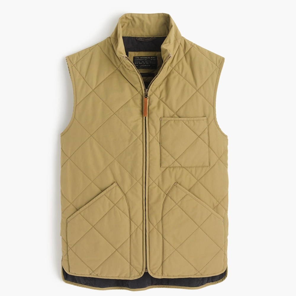 J. Crew Quilted Vest